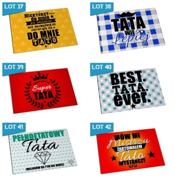 МАГНИТ НА ХОЛОДИЛЬНИК НА ДЕНЬ ОТЦА 7Х10 МНОГО УЗОРОВ