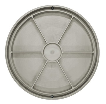 Крышка ПП для гладкой трубы Ø400, люк, крышка закрытого колодца А15