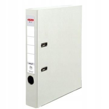 SEGREGATOR BIUROWY A4 5CM PP BIAŁY SOLIDNY