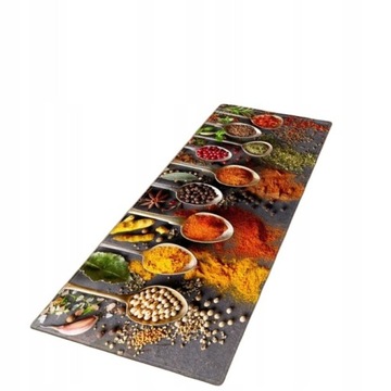 CHODNIK KUCHENNY DYWAN EFEKT 3D PRZPRAWY 40x120 CM