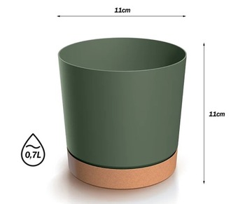 TUBO 110 ЦВЕТОЧНЫЙ ГОРШОК УНИВЕРСАЛЬНЫЙ ЦВЕТОЧНЫЙ ГОРШОК ДЛЯ ДОМА И САДА