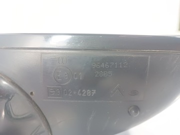 CITROEN C4 04-11 ZRCÁTKO PRAVÉ ELEKTRICKÉ 5+2PIN OE 96467112