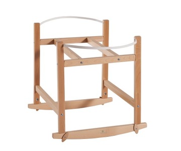 Колыбелька-корзина Ahojbaby Rockingbaby Moose, бесцветная