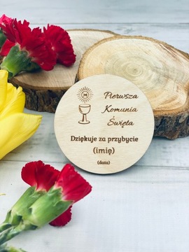 СПАСИБО МАГНИТ ДЛЯ ГОСТЕЙ СВЯТОЕ ПРИЧАСТЬЕ КРЕЩЕНИЕ ГОДОВАЯ СВАДЬБА