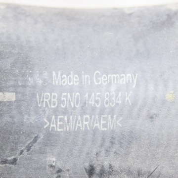 5N0145834K PRAVÝ PŘÍVOD INTERCOOLER AUDI Q3 8U 2.0 TDI 2012