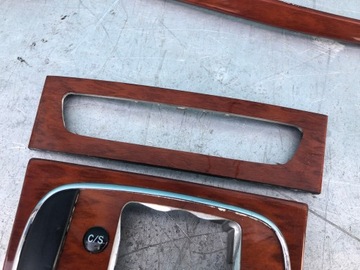 MERCEDES W211 LIFT CLASSIC ДЕКОР ДЕРЕВЯННЫЕ ПОЛОСКИ