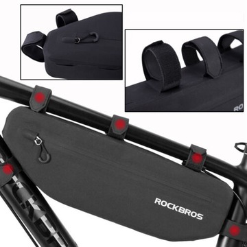 Sakwa rowerowa pod ramę ROCKBROS AS-018 torba Wodoodporna 4L
