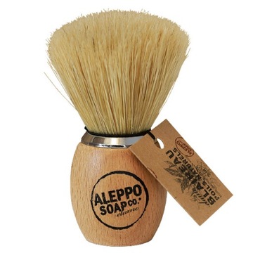 PĘDZEL DO GOLENIA SZCZECINA BUK Ø3x8cm Aleppo Soap