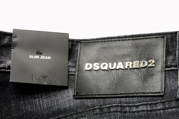 DSQUARED2 męskie jeansy spodnie SLIM JEAN IT56 NEW ITALY