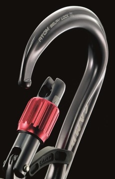 Карабин с замком-страховкой HMS ATOM