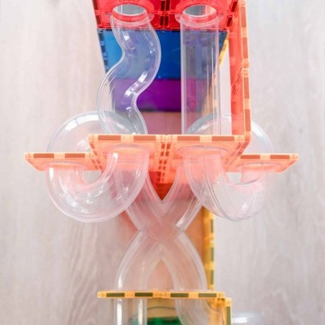 НАБОР РАСШИРЕНИЯ МАГНИТНЫХ БЛОКОВ CONNETIX BALL RUN, 66 ШТ.