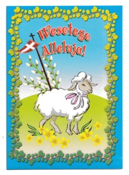 POLKART Kartka Wielkanocna Extra Duża nr 03