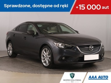 Mazda 6 III Sedan 2.5 SKYACTIV-G I-ELOOP 192KM 2013 Mazda 6 2.5 Skyactiv-G, Salon Polska, Automat