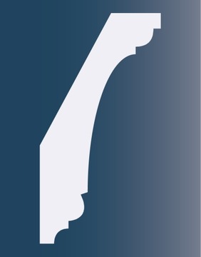 Потолочная полоса, хромой хромой, штукатурка, LPC-16