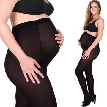 70den Rajstopy Ciążowe MIKROFIBRA pełne z PANELEM