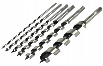 СВЕРЛА ПО ДЕРЕВУ СВЕРЛА 230 ММ НАБОР СВЕРЛ 6–25 мм КОРОБКА