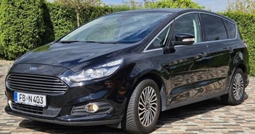 Ford S-Max II Van 2.0 TDCi 150KM 2018 Ford S-Max 2018 Rok,Udokumentowany przebieg,Zarejestrowany Automat 2.0, zdjęcie 32