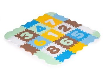 Развивающий пенопластовый коврик, манеж, основа для головоломки.