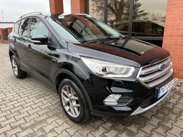 Ford Kuga II SUV Facelifting 1.5 EcoBoost 150KM 2019 Ford Kuga 1.5 benzyna 150 KM 6 biegow zarej w PL zadbany zamiana, zdjęcie 1