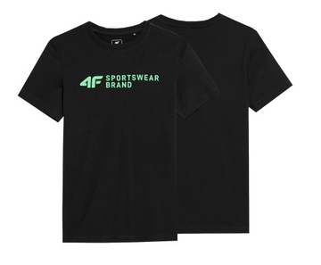 4F KOSZULKA CHŁOPIĘCA BAWEŁNIANA T-SHIRT DZIECIĘCY