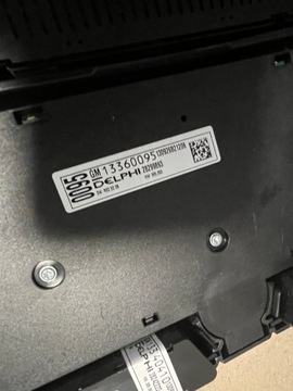 ASTRA J IV PANEL VENTILACE KLIMATIZACE AUTORÁDIO NAVIGACE NAVI 900