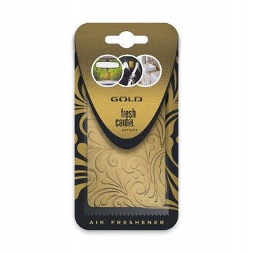 Zawieszka zapachowa ReadySteady Fresh Cards Gold