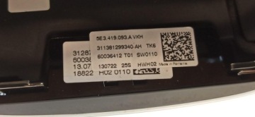 РУЛЕВОЕ КОЛЕСО SKODA KAROQ SUPERB III 5E3419093A