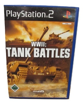 WWII Tank Battles PAL PS2 Playstation 2