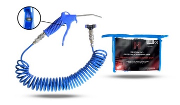 Zestaw do przedmuchu niebieski 6mm