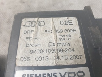 MOTOREK OKNO PRAVÝ ZADNÍ AUDI A4 B7 8E0959802A