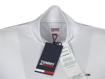 TOMMY JEANS bluzka damska, biała, XL