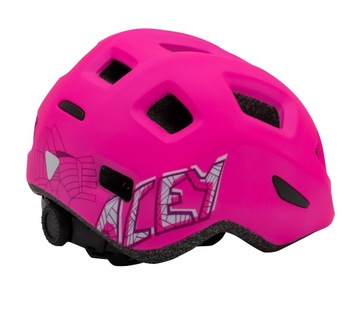 kask rowerowy dziecięcy Kellys ACEY rozmiar S obwód głowy 50-55 cm różowy