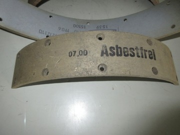 OKŁADZINY SZCZĘK HAMULCOWYCH MERCEDES BENZ UNIMOG 4164212110