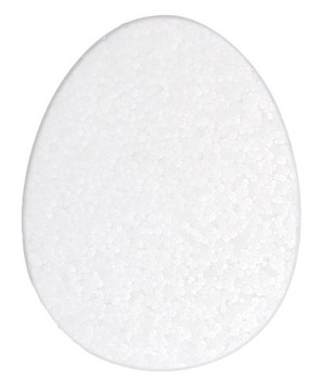Jajko styropianowe płaskie 6szt. 14x11cm | BKP-9299