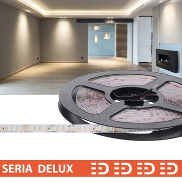Taśma LED Delux 24V 160LED 4000K 19W/m 2550lm 1m