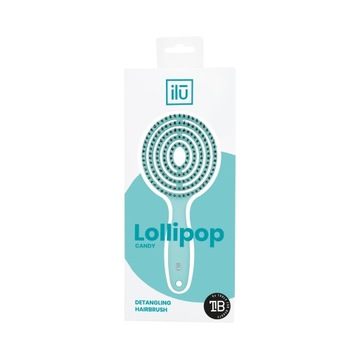 ILU LOLLIPOP CANDY OKRĄGŁA SZCZOTKA DO WŁOSÓW