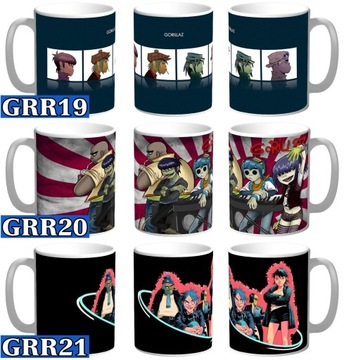КРУЖКА Gorillaz Кружки Подарок + ИМЯ и КАРТОН