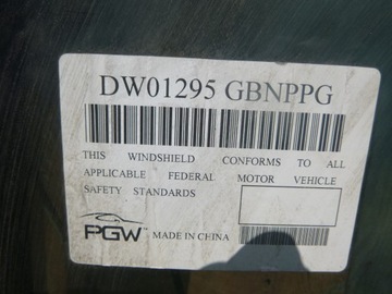 DODGE DAKOTA 1997-2002 ВЕТРОВОЕ СТЕКЛО