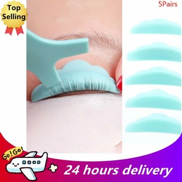 5Pairs Eyelash Perming Pad Silicone Curler Rods L