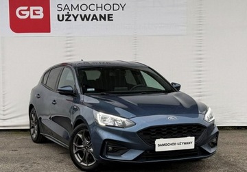 Ford Focus IV Hatchback 1.5 EcoBoost 150KM 2021 Ford Focus 1.5 EcoBoost 150KM AT ST-Line Salon PL ASO Pierwszy wlasciciel, zdjęcie 4
