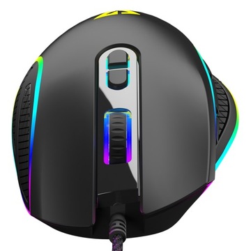 USB -подсветка мыши RGB Wired Modecom Volcano Veles Black