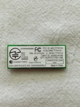 Karta bluetooth MCLT77H114