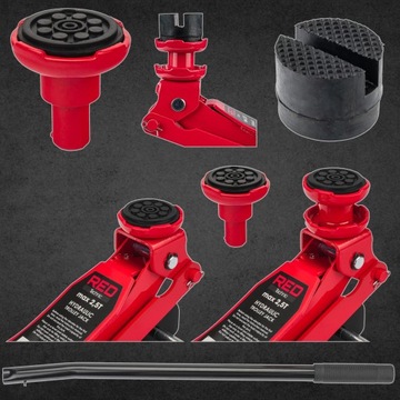 Низкопрофильный автоподъемник Frog Jack 2,5Т + 2 х РЕЗИНОВЫЙ 2500 КГ