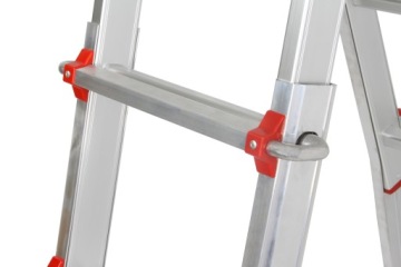 ПОВОРОТНАЯ ТЕЛЕСКОПИЧЕСКАЯ МНОГОФУНКЦИОНАЛЬНАЯ ЛЕСТНИЦА 4x6 УНИВЕРСАЛЬНАЯ MAR-POL