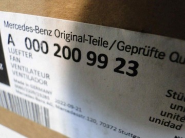 MERCEDES SPRINTER 906 WENTYLATOR SPRZĘGŁO VISCO