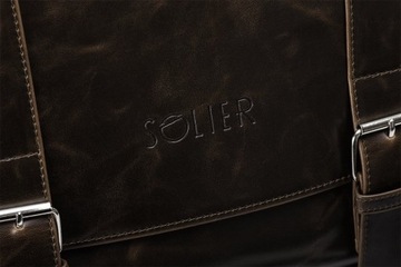 TORBA MĘSKA NA RAMIĘ VINTAGE MESSENGER SOLIER S25 GALWAY