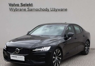 Volvo S60 III 2022 Volvo S60 B4 Hybrid Benzyna 19714KM Plus Dark LIFT Android Salon POLSKA FV, zdjęcie 1