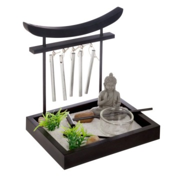 DEKORACJA OGRÓD ZEN DO RELAKSACJI DZWONKI BUDDA