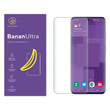 Szkło hartowane UV BananUltra na cały ekran do Samsung Galaxy S20
