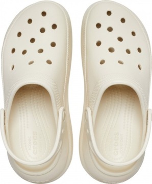 crocs damskie chodaki na platformie classic crush lekkie wysokie 39-40 W9